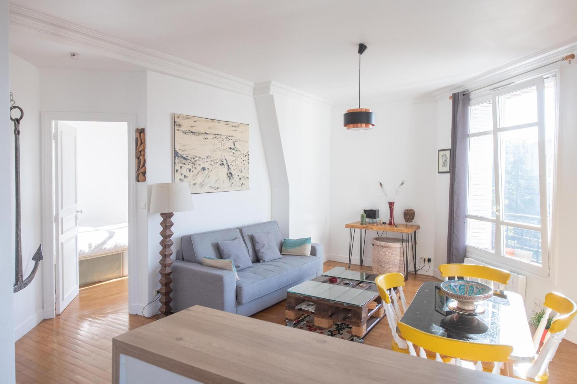Cosy And Very Flat With Open View On A Parc * Parijs